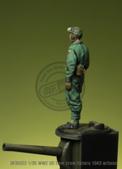 画像5: DEF.MODEL[DF35022]1/35 WWII 米 アメリカ戦車搭乗員 サハラ1943 ベース付