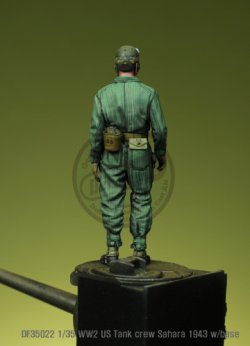 画像6: DEF.MODEL[DF35022]1/35 WWII 米 アメリカ戦車搭乗員 サハラ1943 ベース付