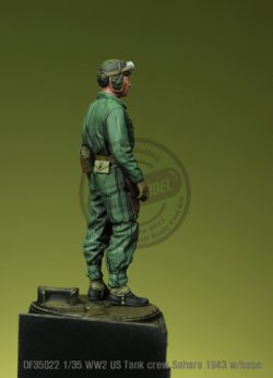 画像7: DEF.MODEL[DF35022]1/35 WWII 米 アメリカ戦車搭乗員 サハラ1943 ベース付