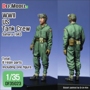 画像1: DEF.MODEL[DF35023]1/35 WWII 米 アメリカ戦車搭乗員 サハラ1943 (1)