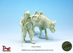 画像7: DEF.MODEL[DF35024]1/35 朝鮮戦争 難民(3) 避難する老人と雄牛 朝鮮戦争1950