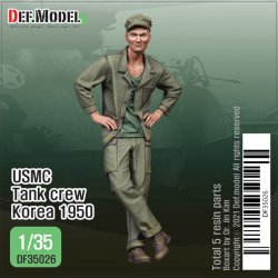 画像1: DEF.MODEL[DF35026]1/35 朝鮮戦争 アメリカ海兵隊戦車搭乗員 韓国1950