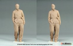 画像4: DEF.MODEL[DF35037]1/35 WWII ドイツ 休息中のタイガーI戦車兵セット(2体入)