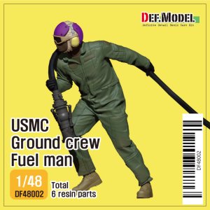 画像1: DEF.MODEL[DF48002]1/48 現用 アメリカ海兵隊地上要員 フュールメン(3Dプリンター製給油ノズル付) (1)