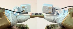 画像2: DEF.MODEL[DK35006]1/35 現用 韓国陸軍M47パットン用防盾キャンバス&サーチライトセット(イタレリ用)