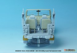画像5: DEF.MODEL[DK35010]1/35 現用 韓国軍1/4トン小型軍用汎用車K131共同警備区域(JSA)配属仕様 フルキット