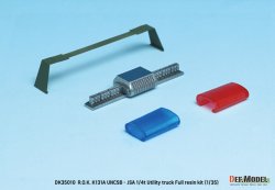 画像6: DEF.MODEL[DK35010]1/35 現用 韓国軍1/4トン小型軍用汎用車K131共同警備区域(JSA)配属仕様 フルキット