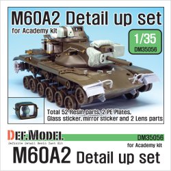 画像1: DEF.MODEL[DM35056]1/35 現用米  M60A2 ディティールセット(アカデミー用)