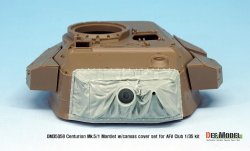 画像2: DEF.MODEL[DM35058]1/35 センチュリオン Mk.5/1 防盾カバー(AFVクラブ用)