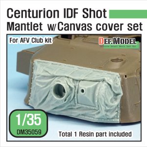 画像1: DEF.MODEL[DM35059]1/35 IDF センチュリオン ショット 防盾カバー(AFVクラブ用) (1)