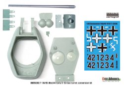 画像4: DEF.MODEL[DM35060]1/35 WWII露 T-34/85 S-53砲 1944年型初期型砲塔 第112工場製(アカデミー用)