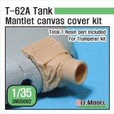 DEF.MODEL[DM35062]1/35 現用露 T-62A 防盾カバーセット(トラペ用)