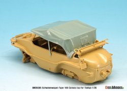 画像3: DEF.MODEL[DM35065]1/35 シュビムワーゲン Type166 幌セット(タミヤ用)