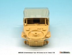 画像2: DEF.MODEL[DM35065]1/35 シュビムワーゲン Type166 幌セット(タミヤ用)