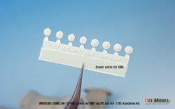 画像10: DEF.MODEL[DM35090]1/35 現用 米海兵隊 USMC AH-1Z用 FODカバー&RBFタグセット(アカデミー製1/35 AH-1Zバイパー用)