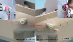 画像11: DEF.MODEL[DM35090]1/35 現用 米海兵隊 USMC AH-1Z用 FODカバー&RBFタグセット(アカデミー製1/35 AH-1Zバイパー用)