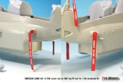 画像12: DEF.MODEL[DM35090]1/35 現用 米海兵隊 USMC AH-1Z用 FODカバー&RBFタグセット(アカデミー製1/35 AH-1Zバイパー用)