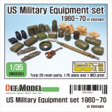 DEF.MODEL[DM35091]1/35 ベトナム戦争 米 アメリカ軍用車載装備セット1960〜70年代(1/35軍用車対応)