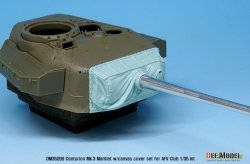 画像9: DEF.MODEL[DM35096]1/35 現用 英 センチュリオンMk.3戦車用防盾キャンバスカバーセット(AFVクラブ用)