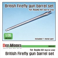 DEF.MODEL[DM35097]1/35 WWII 英 英陸軍シャーマンファイアフライ用17ポンド砲 砲身セット(アスカ用)
