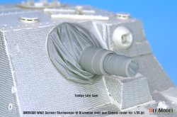 画像4: DEF.MODEL[DM35098]1/35 WWII ドイツ陸軍IV号突撃戦車ブルムベア中期/後期 主砲用キャンバスカバーセット (タミヤ/ドラゴン/アカデミー用)