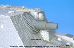 画像5: DEF.MODEL[DM35098]1/35 WWII ドイツ陸軍IV号突撃戦車ブルムベア中期/後期 主砲用キャンバスカバーセット (タミヤ/ドラゴン/アカデミー用)