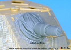 画像7: DEF.MODEL[DM35098]1/35 WWII ドイツ陸軍IV号突撃戦車ブルムベア中期/後期 主砲用キャンバスカバーセット (タミヤ/ドラゴン/アカデミー用)