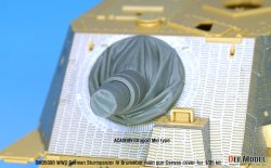 画像9: DEF.MODEL[DM35098]1/35 WWII ドイツ陸軍IV号突撃戦車ブルムベア中期/後期 主砲用キャンバスカバーセット (タミヤ/ドラゴン/アカデミー用)