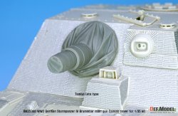 画像13: DEF.MODEL[DM35098]1/35 WWII ドイツ陸軍IV号突撃戦車ブルムベア中期/後期 主砲用キャンバスカバーセット (タミヤ/ドラゴン/アカデミー用)