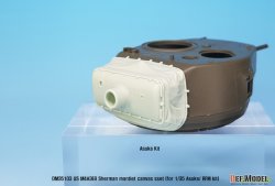 画像6: DEF.MODEL[DM35103]1/35 WWII/朝鮮戦争 米陸軍M4A3E8用防盾キャンバスカバーセット(RFM アスカモデル用）