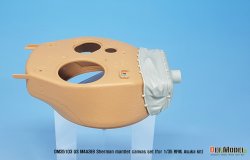 画像11: DEF.MODEL[DM35103]1/35 WWII/朝鮮戦争 米陸軍M4A3E8用防盾キャンバスカバーセット(RFM アスカモデル用）