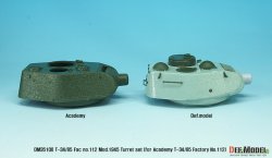 画像3: DEF.MODEL[DM35106]1/35 WWII 露/ソ T-34/85 Fac no.112 Mod.1945砲塔セット(アカデミー1/35 T-34/85用）