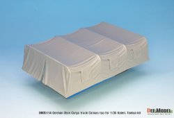 画像4: DEF.MODEL[DM35114]1/35 WWII ドイツ陸軍3トンカーゴトラック用キャンパストップセット(タミヤ/イタレリ用)