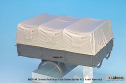 画像7: DEF.MODEL[DM35114]1/35 WWII ドイツ陸軍3トンカーゴトラック用キャンパストップセット(タミヤ/イタレリ用)