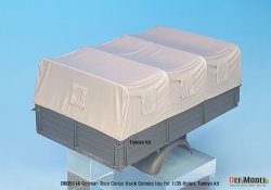 画像8: DEF.MODEL[DM35114]1/35 WWII ドイツ陸軍3トンカーゴトラック用キャンパストップセット(タミヤ/イタレリ用)