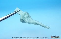 画像4: DEF.MODEL[DM35119]1/35 WWII アメリカ陸軍M3スチュアート軽戦車用銃身キャンバスカバーセット(タミヤ/アカデミー用)