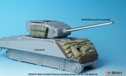 画像6: DEF.MODEL[DM35121]1/35 WWII アメリカ陸軍M4A2/A3シャーマン戦車用土のう式フロントアーマーセット(各社M4A2/A3用）