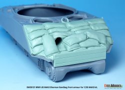 画像7: DEF.MODEL[DM35121]1/35 WWII アメリカ陸軍M4A2/A3シャーマン戦車用土のう式フロントアーマーセット(各社M4A2/A3用）