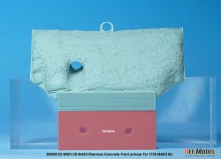 画像4: DEF.MODEL[DM35122]1/35 WWII アメリカ陸軍M4A2/A3シャーマン戦車用コンクリフロントアーマーセット(各社M4A2/A3用）