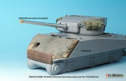 画像9: DEF.MODEL[DM35122]1/35 WWII アメリカ陸軍M4A2/A3シャーマン戦車用コンクリフロントアーマーセット(各社M4A2/A3用）