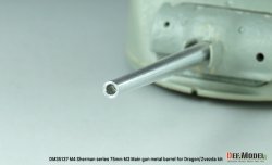 画像5: DEF.MODEL[DM35137]1/35 WWII アメリカ M4シャーマン 75mm M3砲 金属砲身(ドラゴン/ズベズダ用)