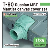 DEF.MODEL[DM35148]1/35 現用 露/ソ T-90主力戦車 防盾キャンバスカバーセット(ズベズダ用)