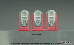 画像5: DEF.MODEL[DM35151]1/35 現用 イスラエル M51スーパーシャーマン戦車 105mm砲身セット マズルブレーキ付(タミヤ用)