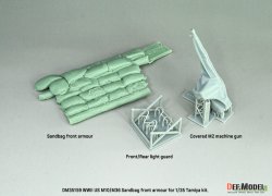 画像2: DEF.MODEL[DM35159]1/35 WWII アメリカ M10/M36駆逐戦車用 前面土嚢装甲セット（タミヤ用）