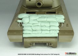画像3: DEF.MODEL[DM35159]1/35 WWII アメリカ M10/M36駆逐戦車用 前面土嚢装甲セット（タミヤ用）