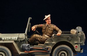 画像1: DEF.MODEL[DO35002]1/35WWII British Jeep Driver (1)