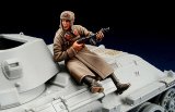 DEF.MODEL[DO35010]1/35WWII Russian winter tank rider #1