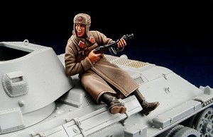 画像1: DEF.MODEL[DO35010]1/35WWII Russian winter tank rider #1 (1)