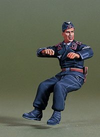 DEF.MODEL[DO35017]1/35WWII WH Panzer Crew on board(Left)