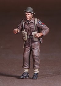 DEF.MODEL[DO35027]1/35WWII British bren gun carrier crew